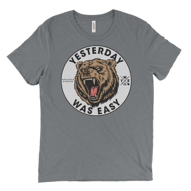 Yesterday Was Easy Bear | T-Shirt