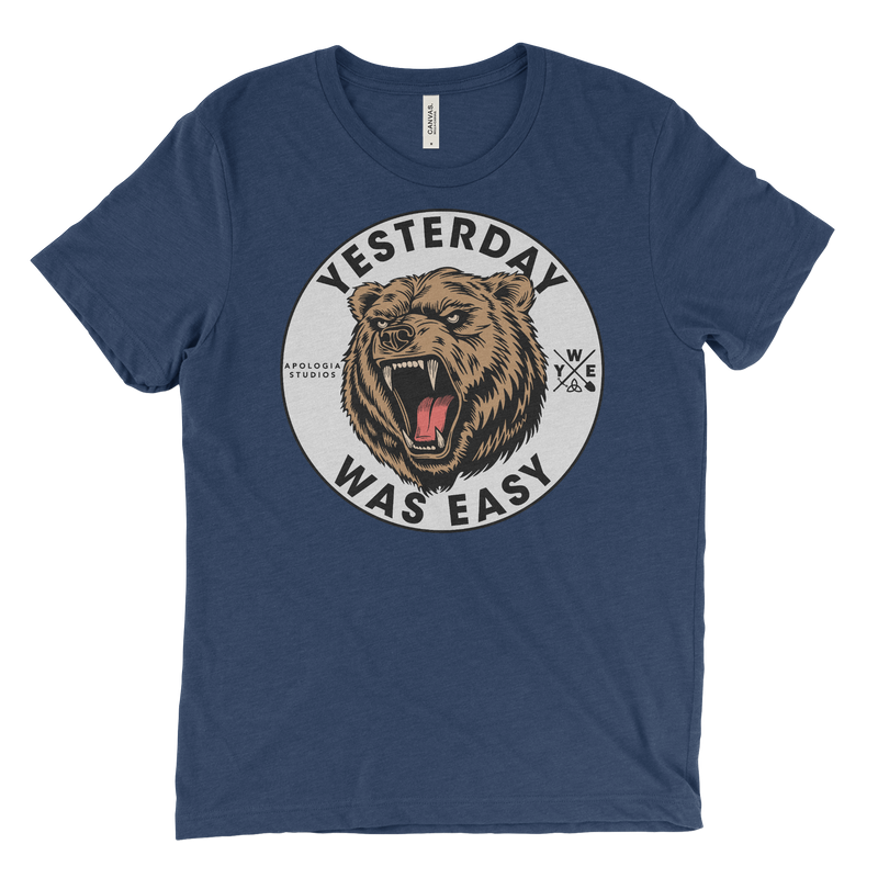 Yesterday Was Easy Bear | T-Shirt