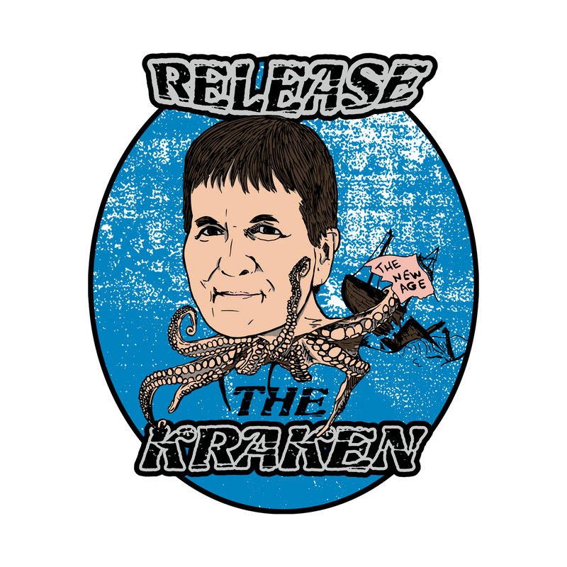 Release The Kraken | Kiss Cut Sticker